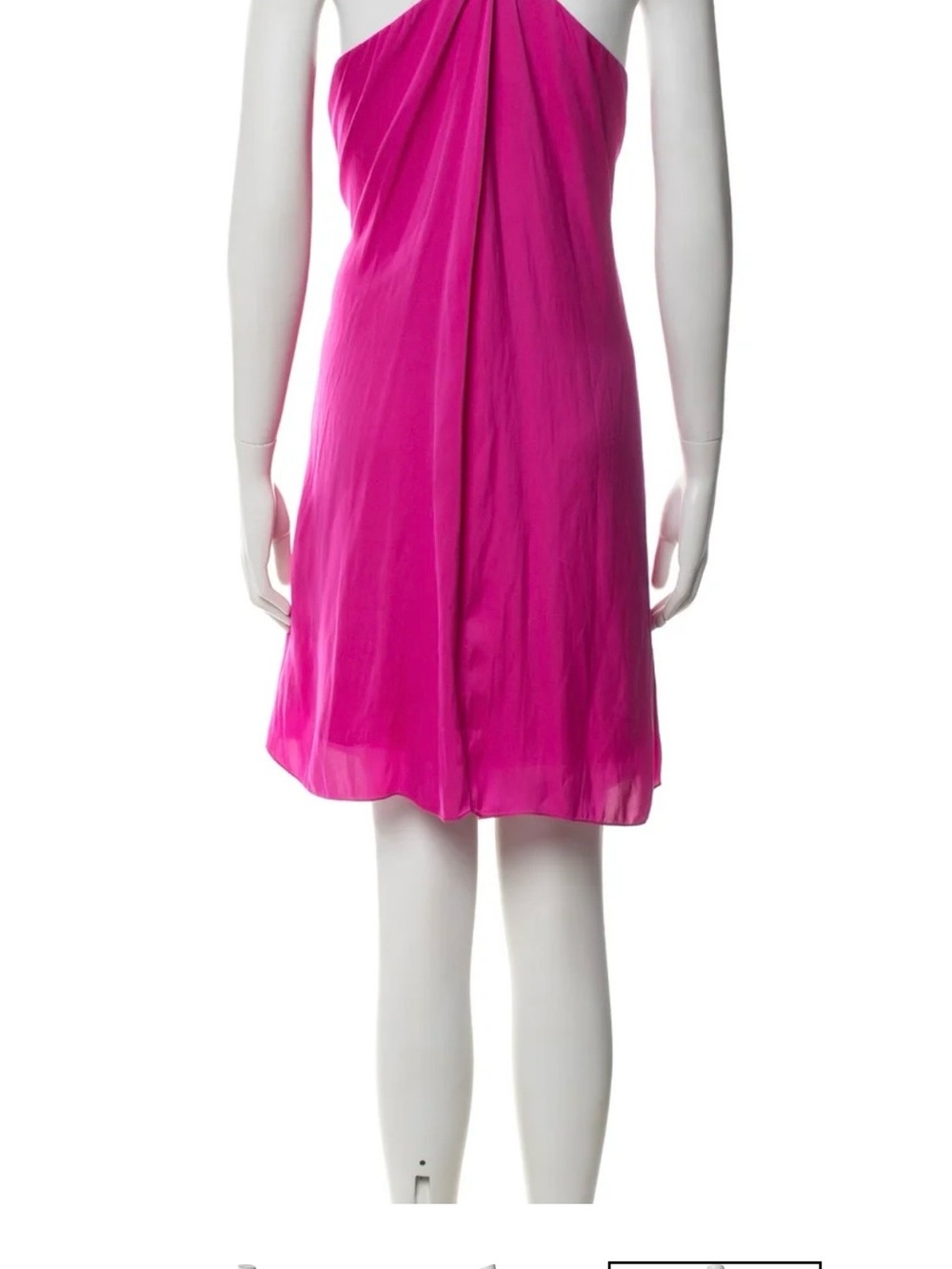 Polo by Ralph Lauren Fuchsia Pink Midi Dress